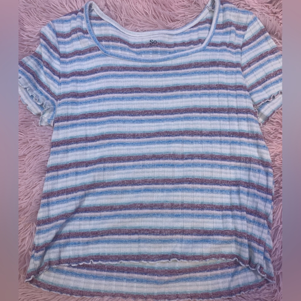 SO cropped blouse, size L